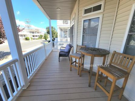 Covered front deck